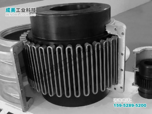 JS Grid Coupling, js flexible grid couplings,snake spring couplings
